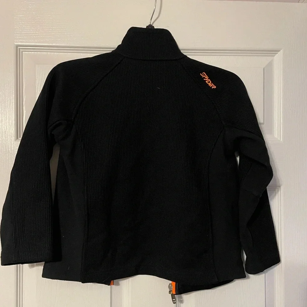 Spyder core zip up sweater kids size S
